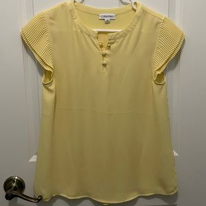 Yellow blouse